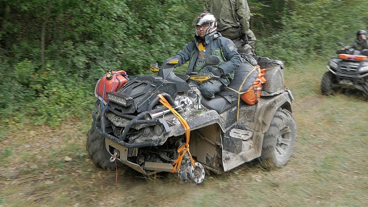 СЛОМАЛИ BRP , CFMOTO СПАСЛИ !!! Квадро поход в КРЫМ.