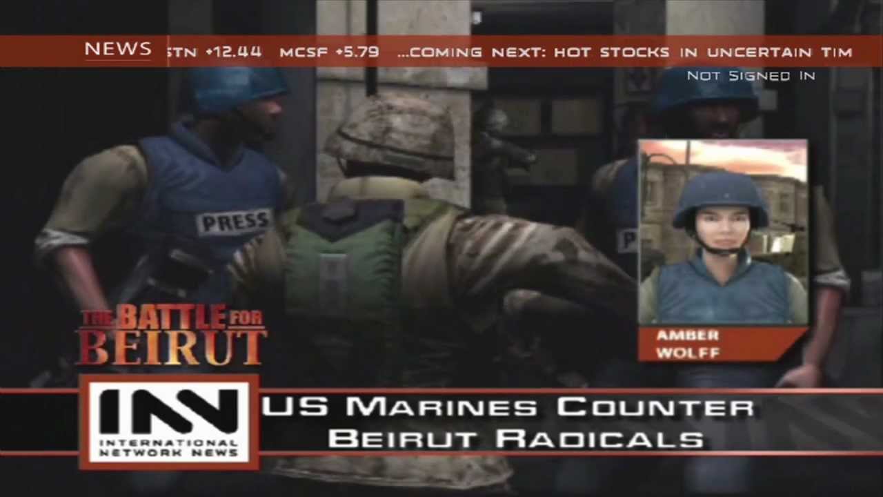Close Combat: First To Fight - United States Marines (INN News Reports: The Battle For Beirut)