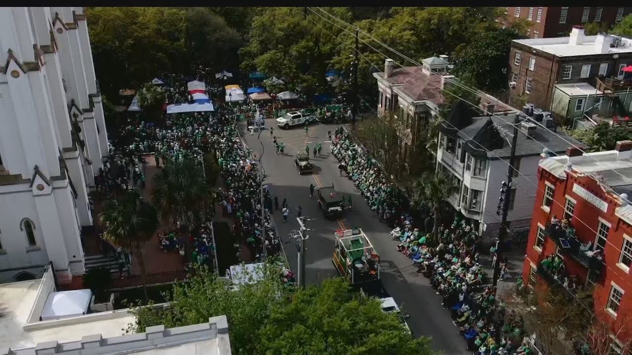 St. Patrick’s Day Parade in Savannah