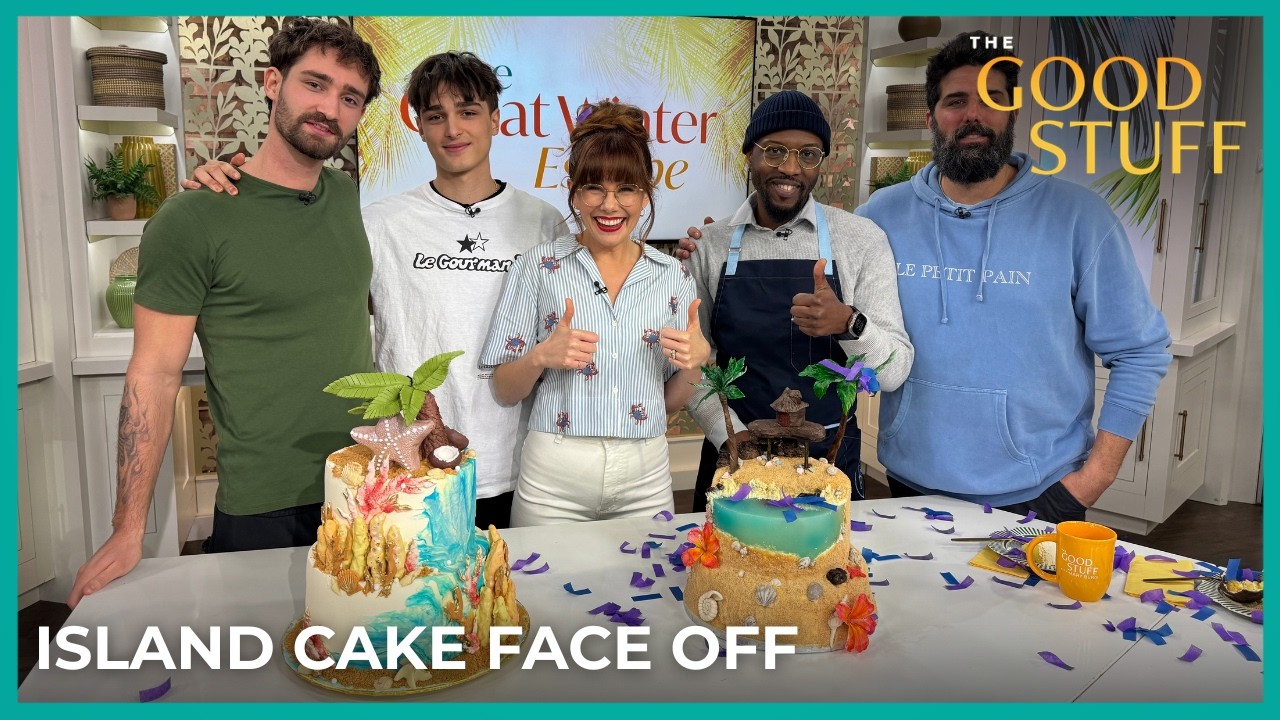 Dessert Island Cake Challenge  | The Good Stuff with Mary Berg