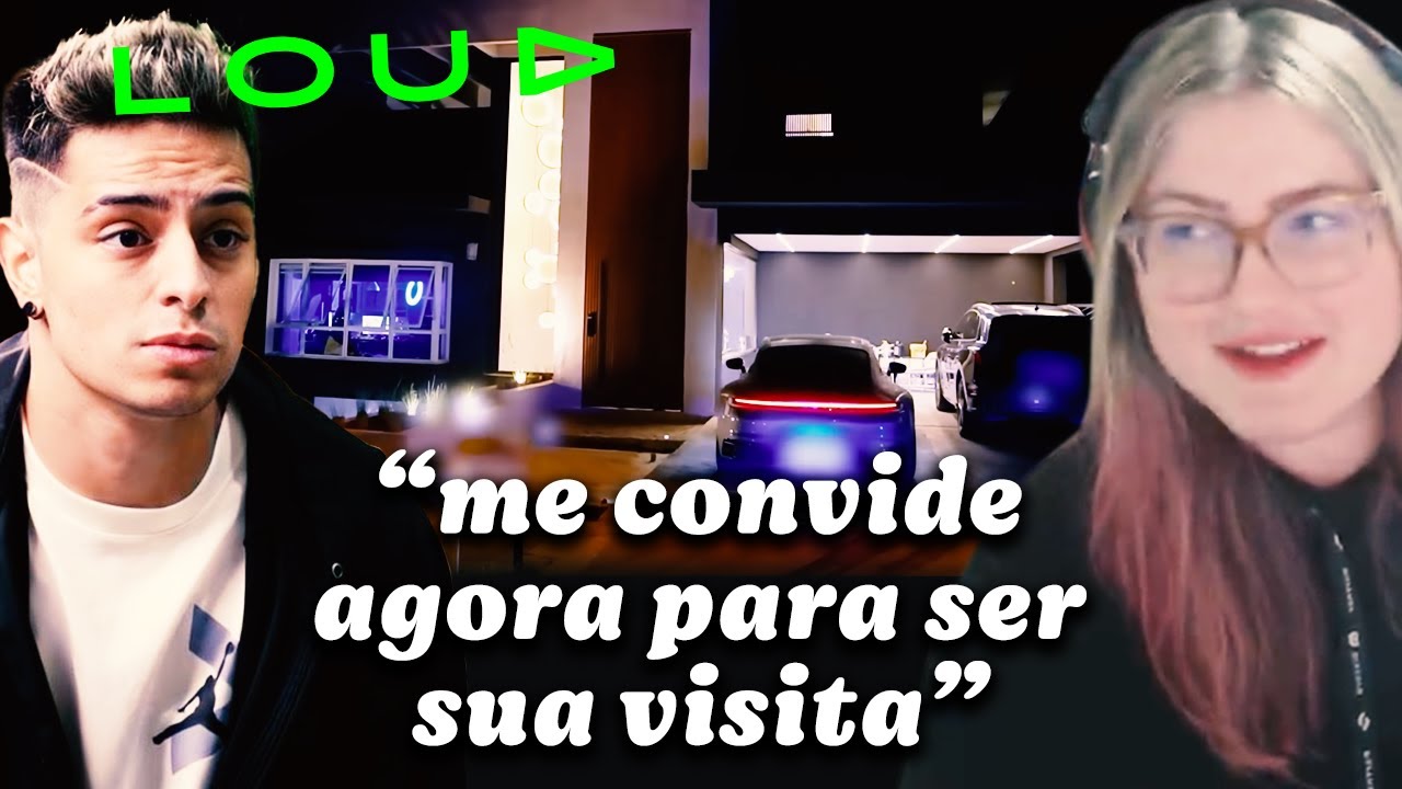 TOUR PELA MANSÃO DO LOUD CORINGA (MAIOR STREAMER BRASILEIRO) | Cortes da Bel