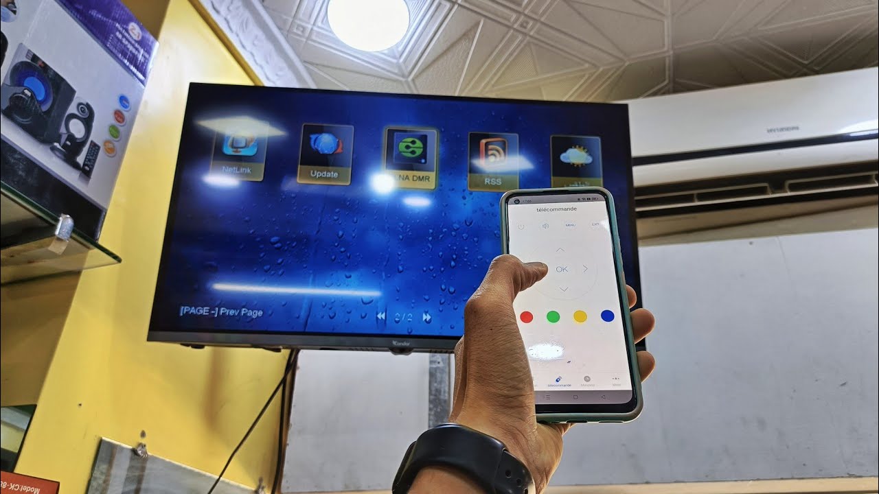 ربط تطبيق G-Mscren مع خاصية DLNA جميع أجهزة الاستقبال 🇩🇿✅