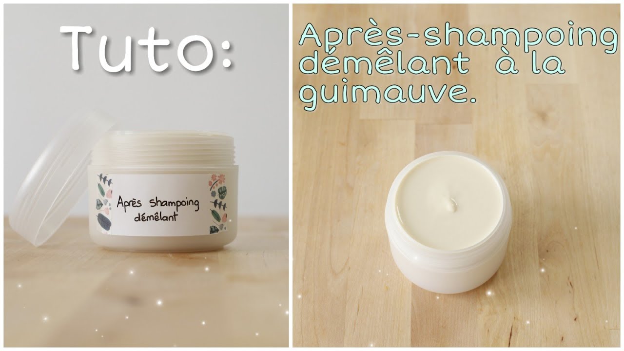 TUTO: Après-Shampoing démêlant à la guimauve