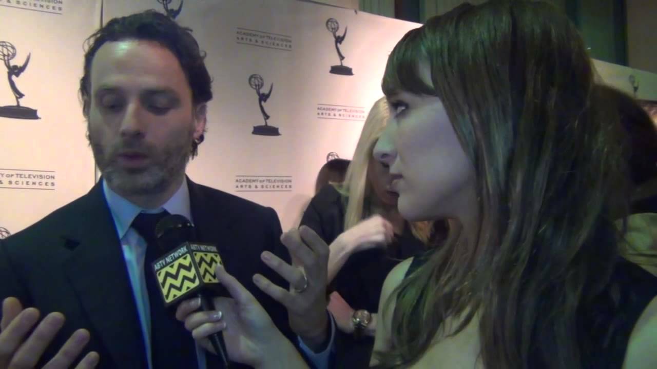 Andrew Lincoln @ The Walking Dead Mid-Season Three Premiere | AfterBuzz TV Interview