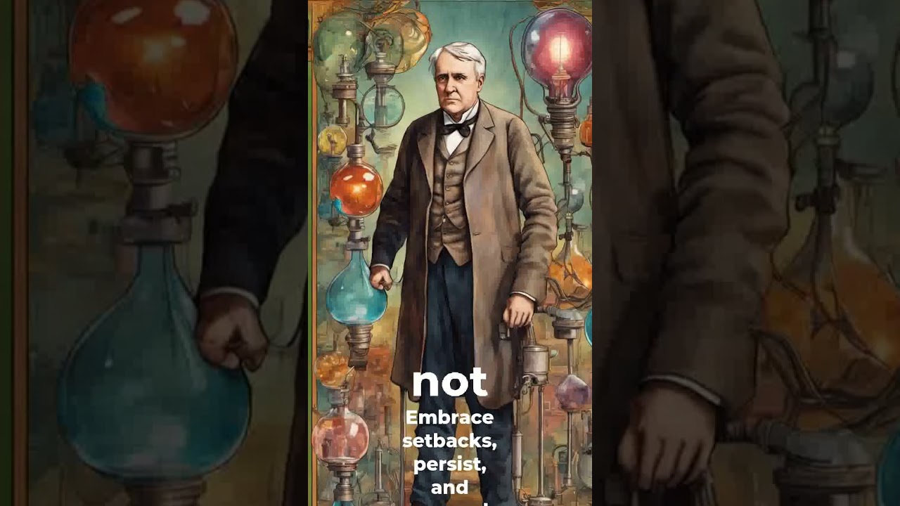 Thomas Edison: Embracing Failure and Igniting Success - The Untold Story