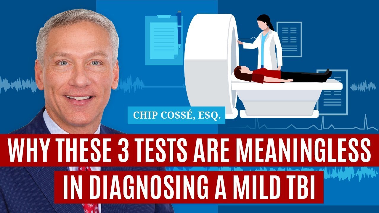 Why these 3 tests are meaningless in diagnosing a mild TBI