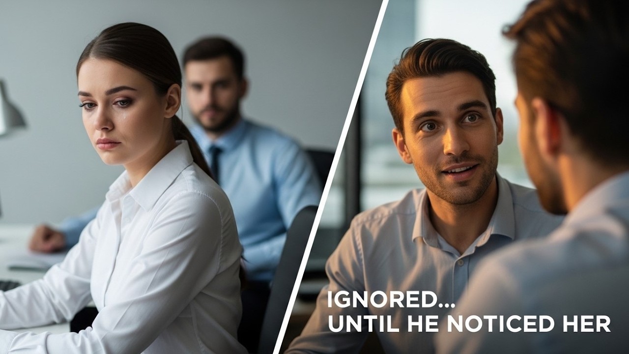 He Treated His New Assistant Like She Didn’t Exist—Until Another Man Noticed Her