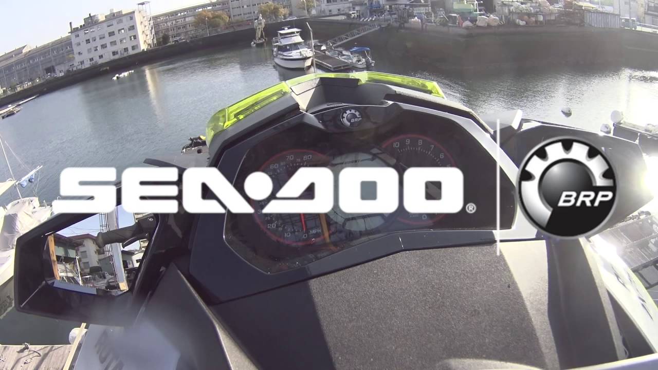 Sea-Doo personal watercraft 2016 rxp-x300 rxt-x300 BoatShow miyazima hiroshima japan