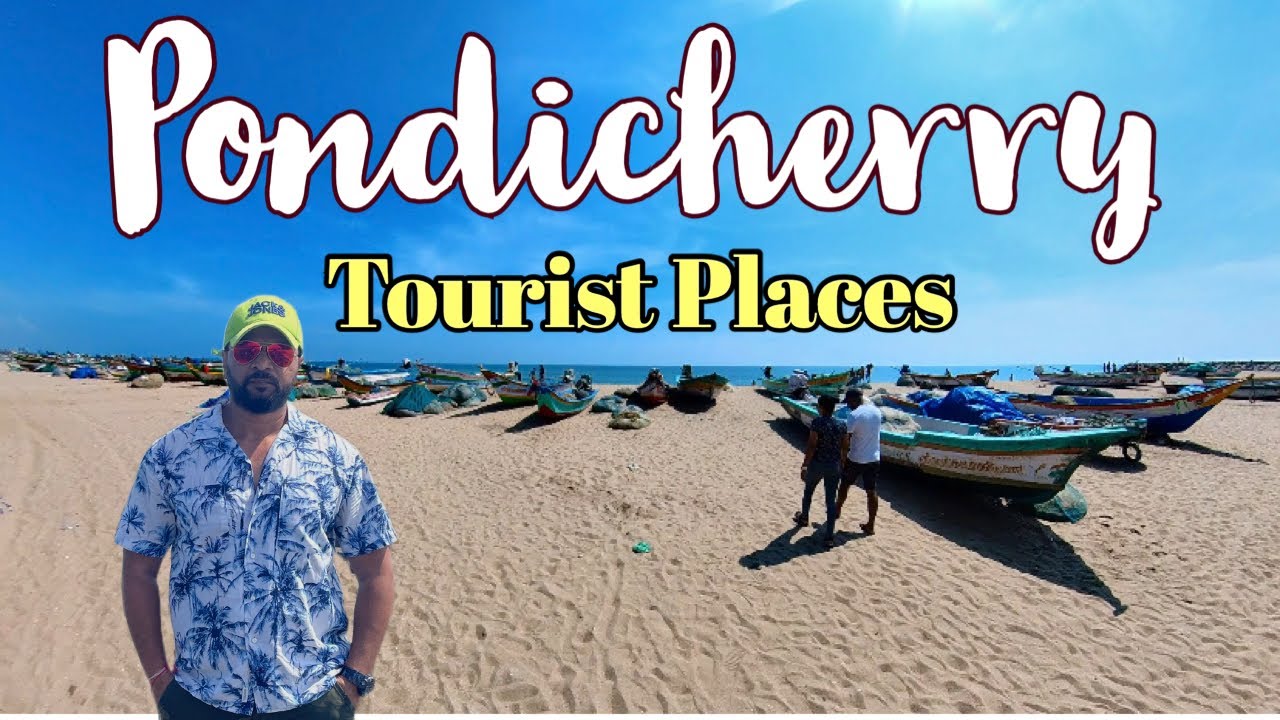 Pondicherry Tourist places | Pondicherry  Beach | Serenity Beach Pondicherry | South India Tour EP-7