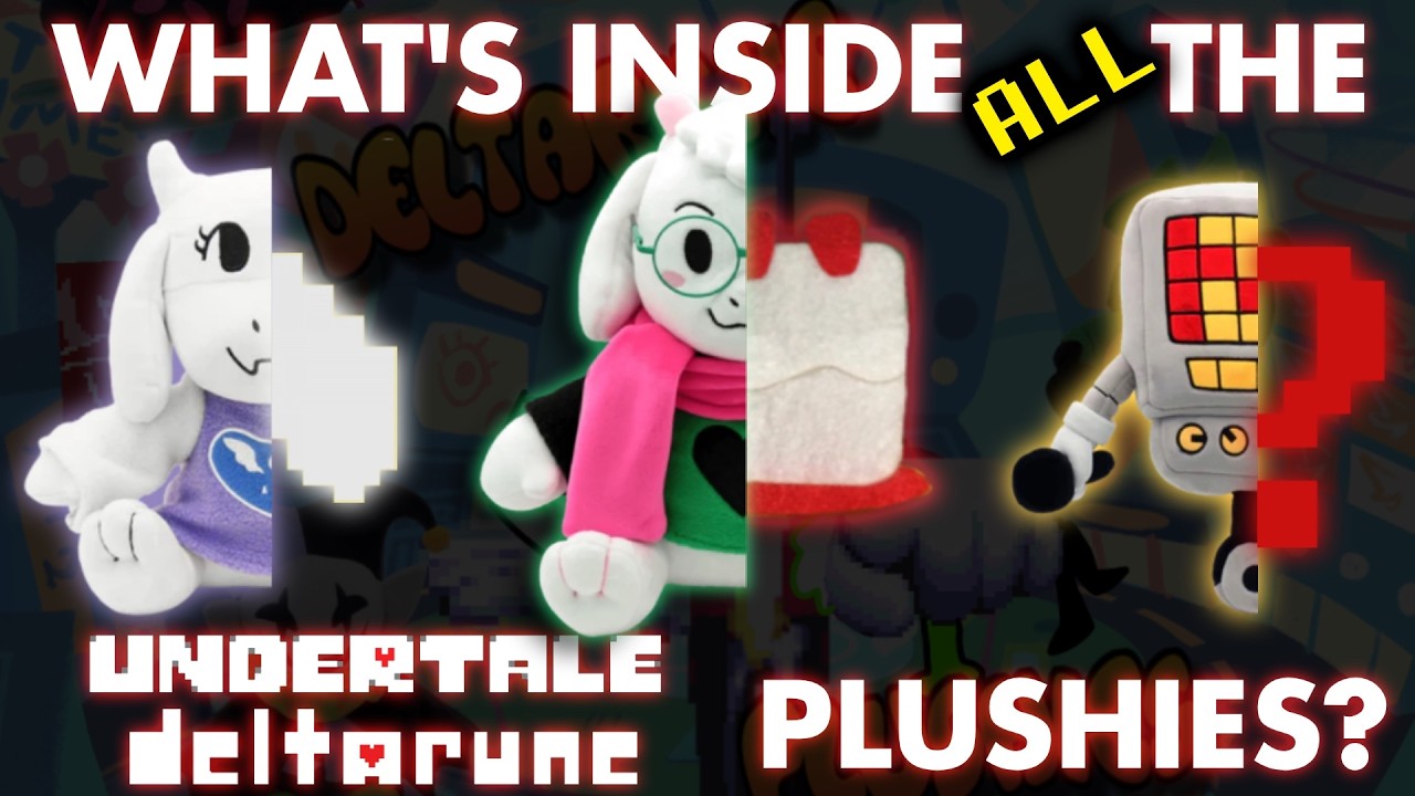 What's Inside Every Undertale/Deltarune Plushie