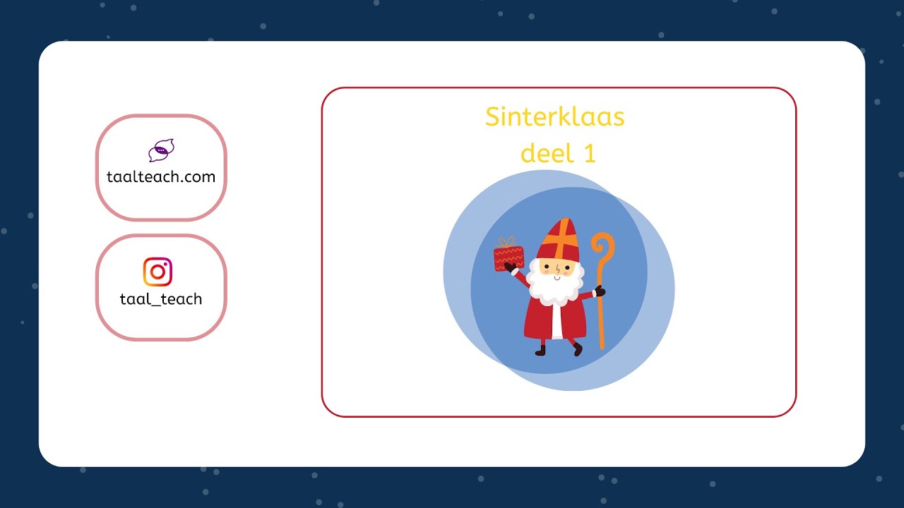 Thema Sinterklaas - deel 1