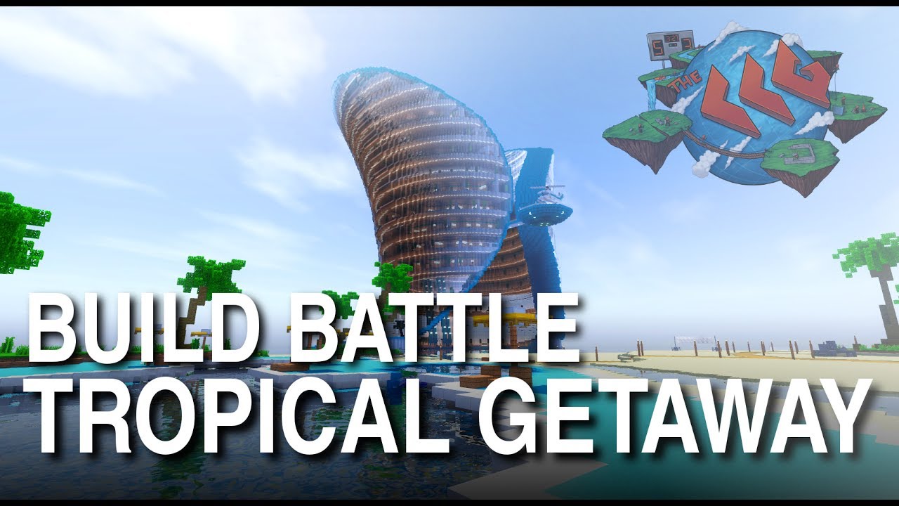 FamilyCraft | Tropical Getaway | CCG Build Battle