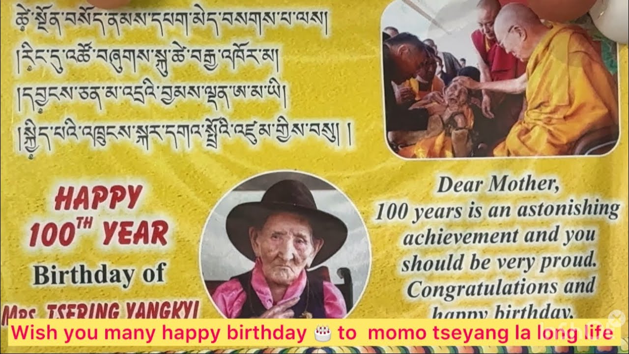 26 February 2026 happy birthday ama tseyang la 🙏🏻🙏🏻#bylakupee 