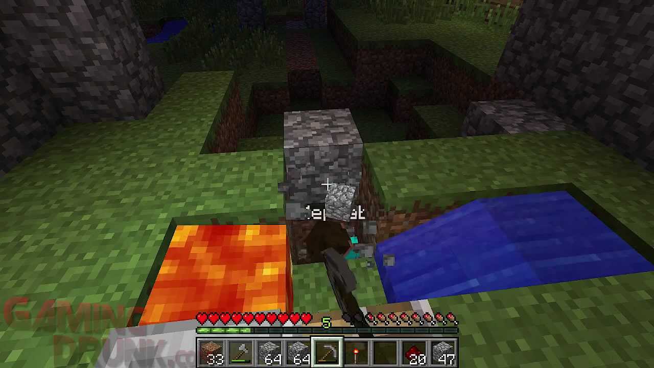 Minecraft - Problems with Automatic Cobblestone Generator