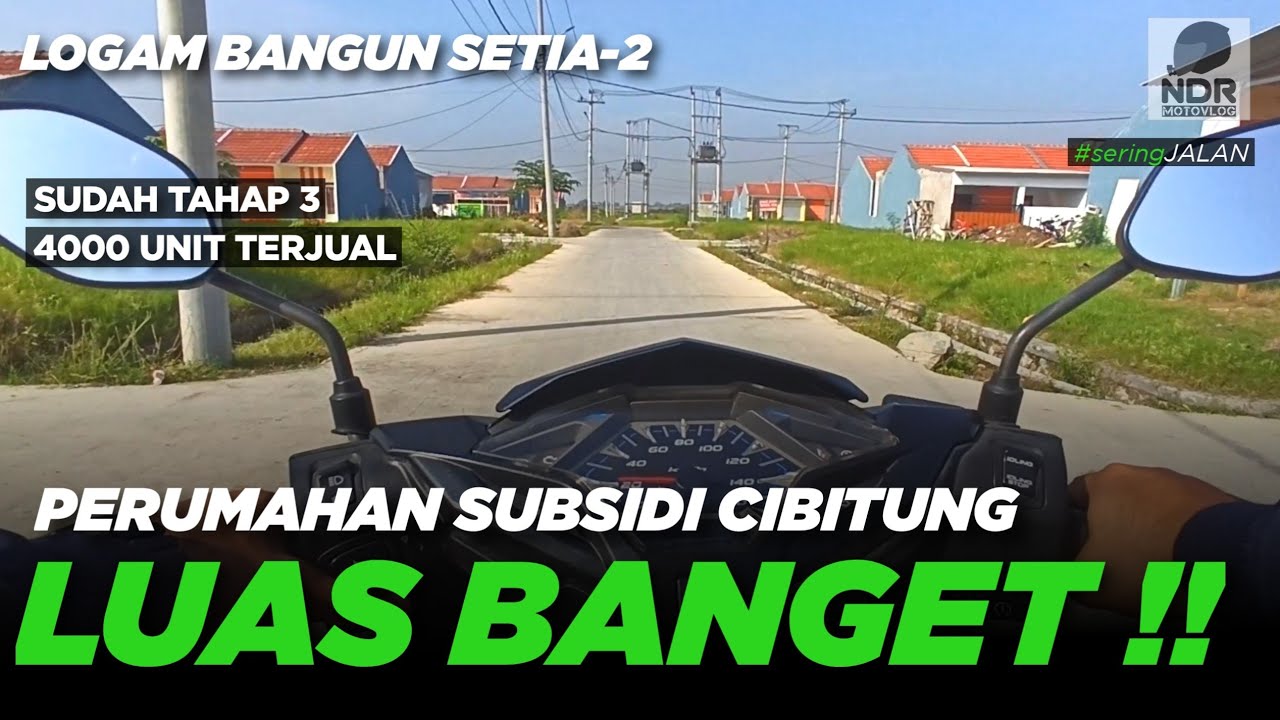 LOGAM BANGUN SETIA 2 CIBITUNG, PERUMAHAN SUBSIDI DI DESA MUKTIWARI YANG LUAS BANGET