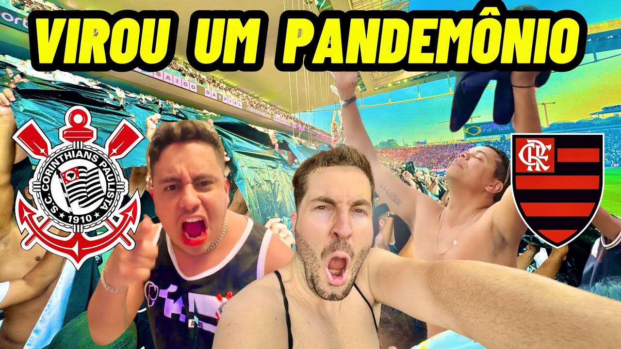 A MAIOR FESTA JÁ VISTA NA ARENA CORINTHIANS/ Corinthians 2 x 1 Flamengo