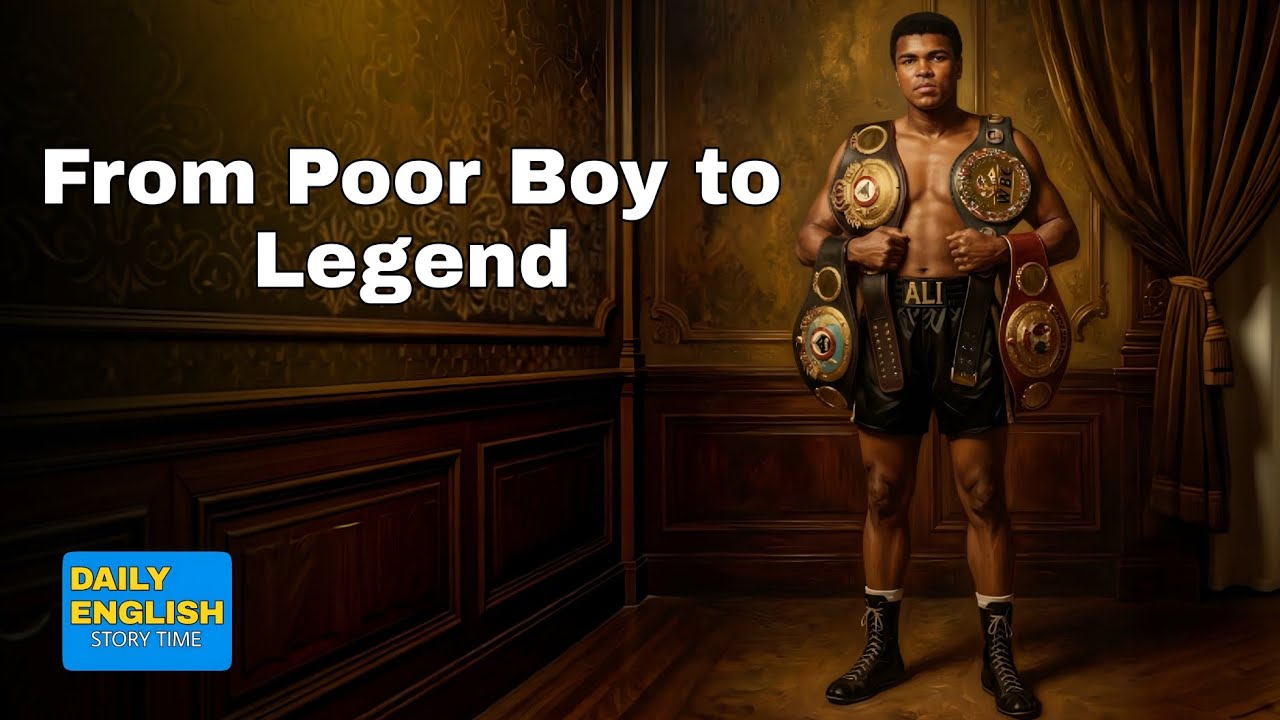 Learn English with Muhammad Ali’s Inspiring Story | Easy English Listening Practice