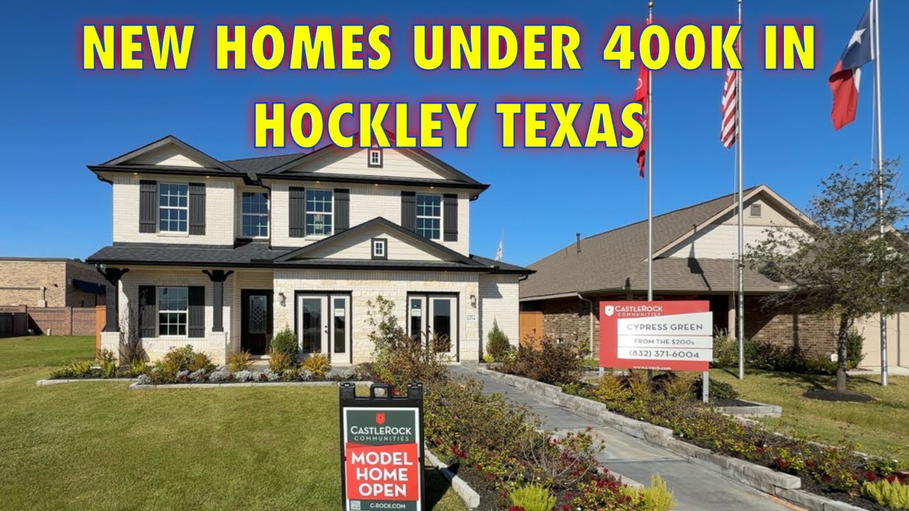 Living in Cypress Green Hockley TX | New Construction Community Tour