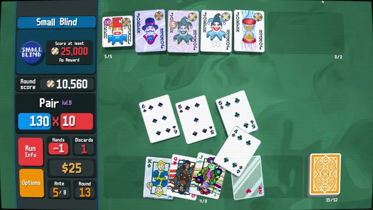 Balatro - Gold Deck - Certified Green Hologram