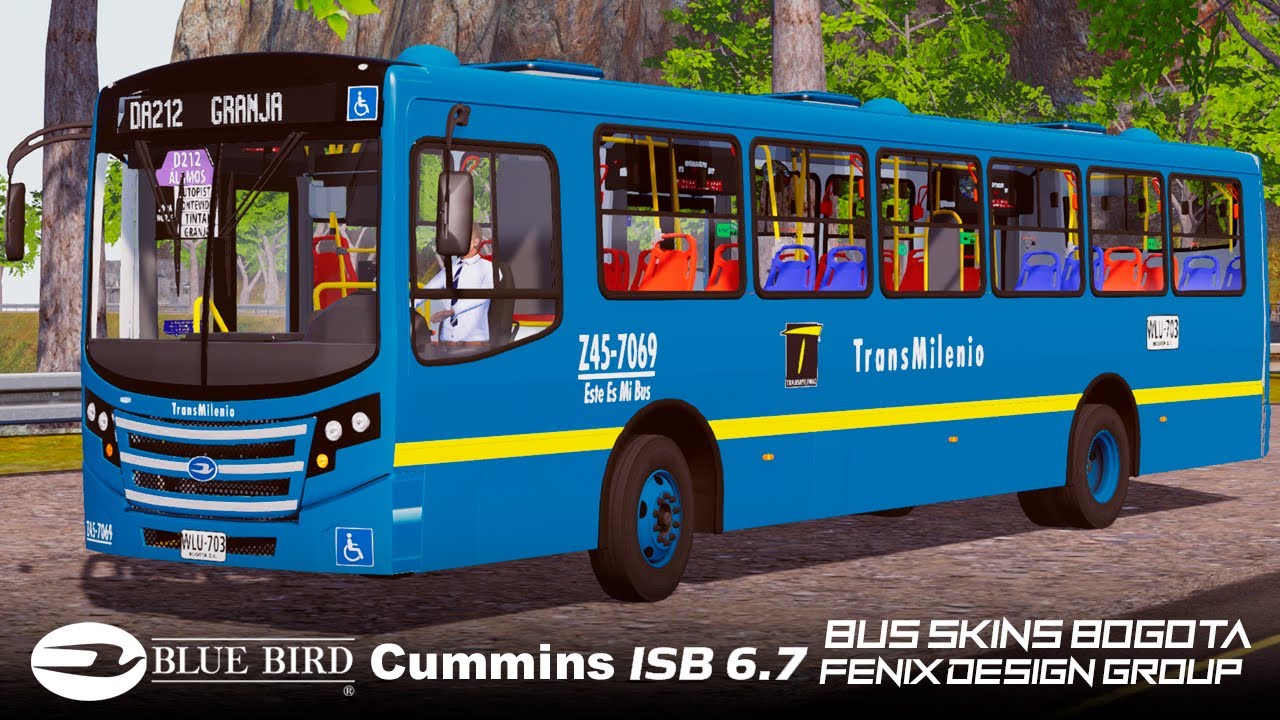 [ProtonBus] Bluebird Sigma (AYCO) - Motor Cummins ISB 6.7 Euro V - EEMB Transmilenio