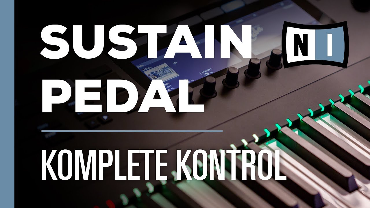 Sustain Pedal Setup | Komplete Kontrol
