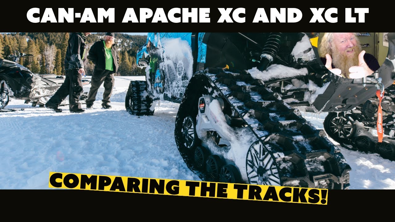 Сравнение гусениц Can-Am Apache XC и XC LT