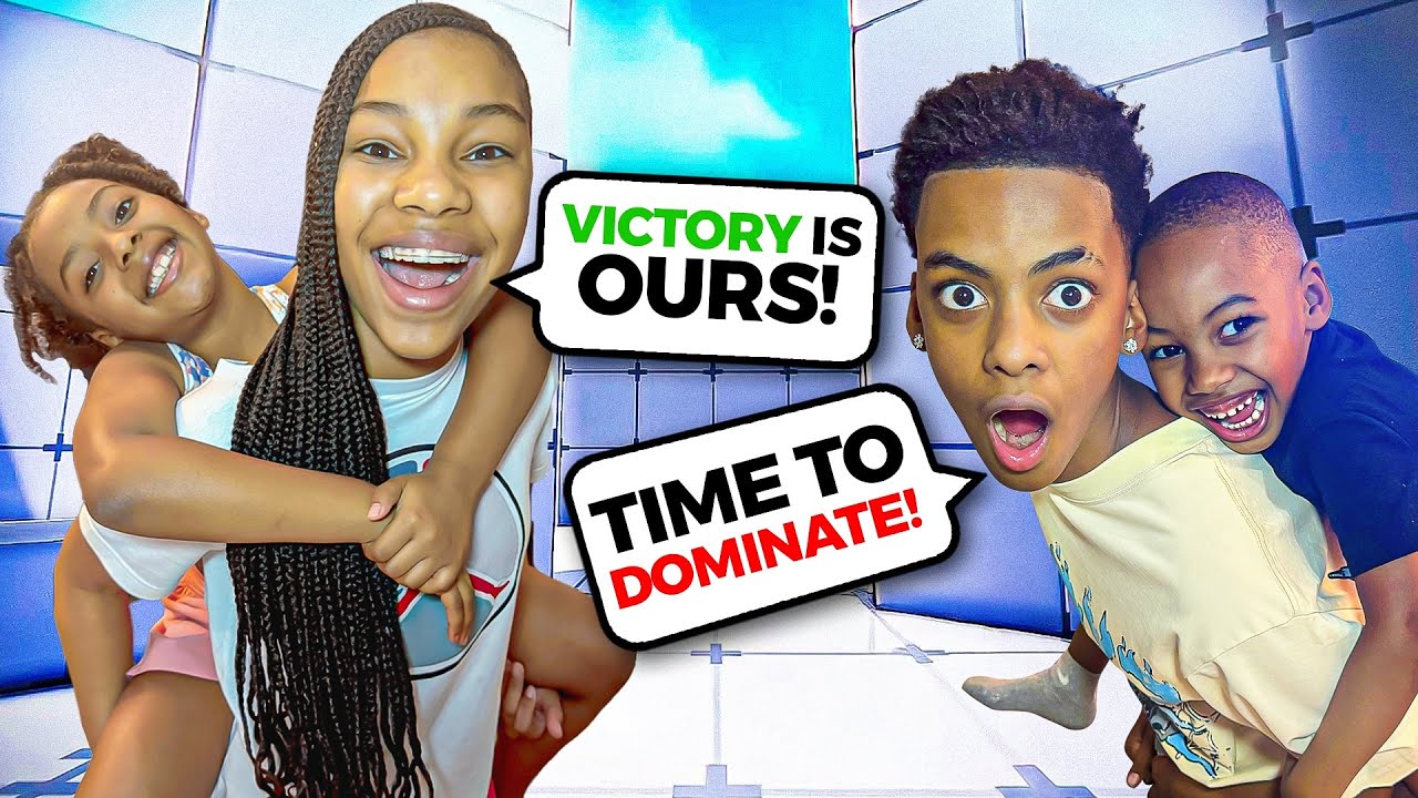 CARRYING OUR SIBLINGS IN ROBLOX RIVALS!