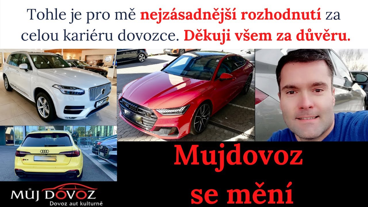Dovoz aut z Německa v nov&eacute;m - pro mně NEJZ&Aacute;SADNĚJ&Scaron;&Iacute; změna pro dovoz auta s klienty.