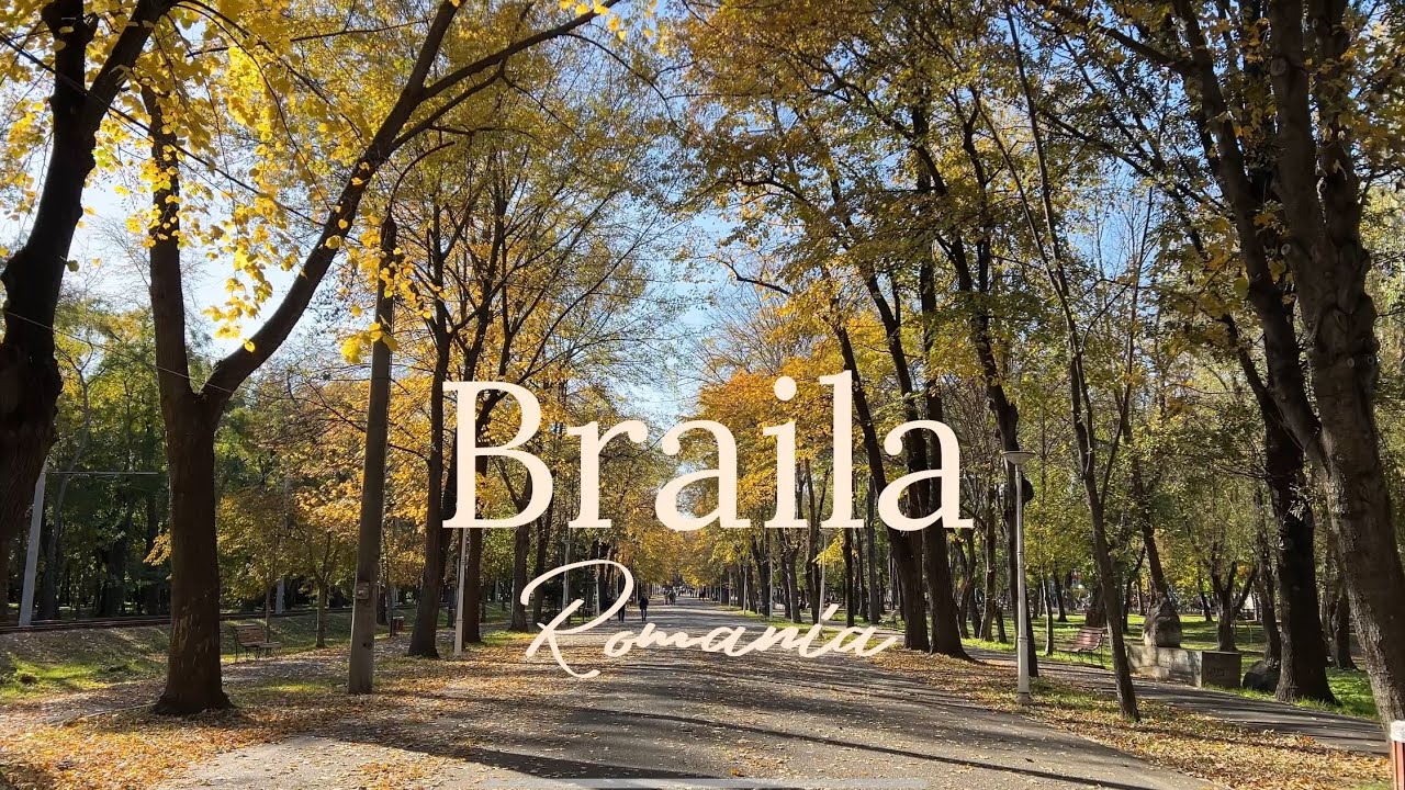 Beautiful City of Braila,Romania, in Autumn Season🍂🍁 #travel #fall #autumn #braila #romania #relax 