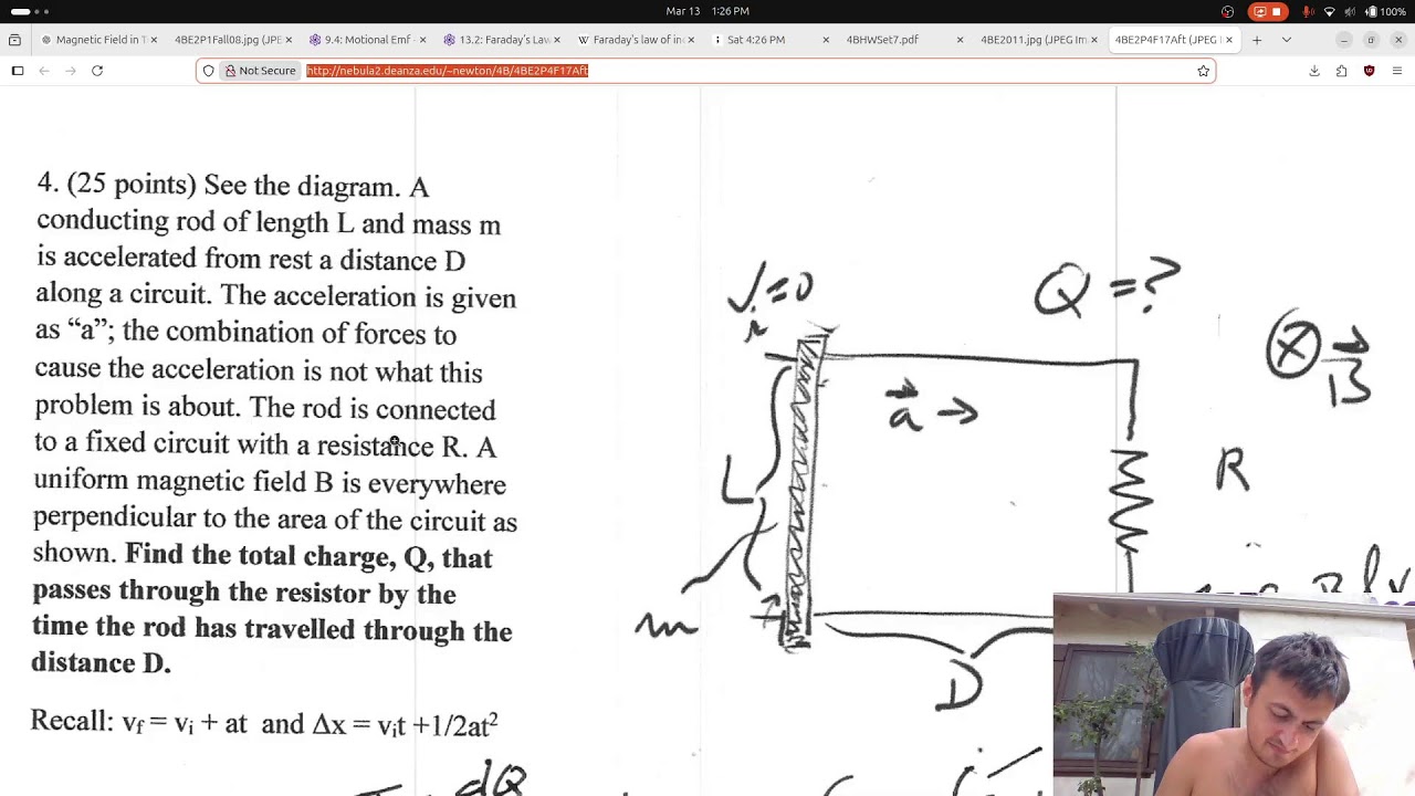 E&M Physics problems