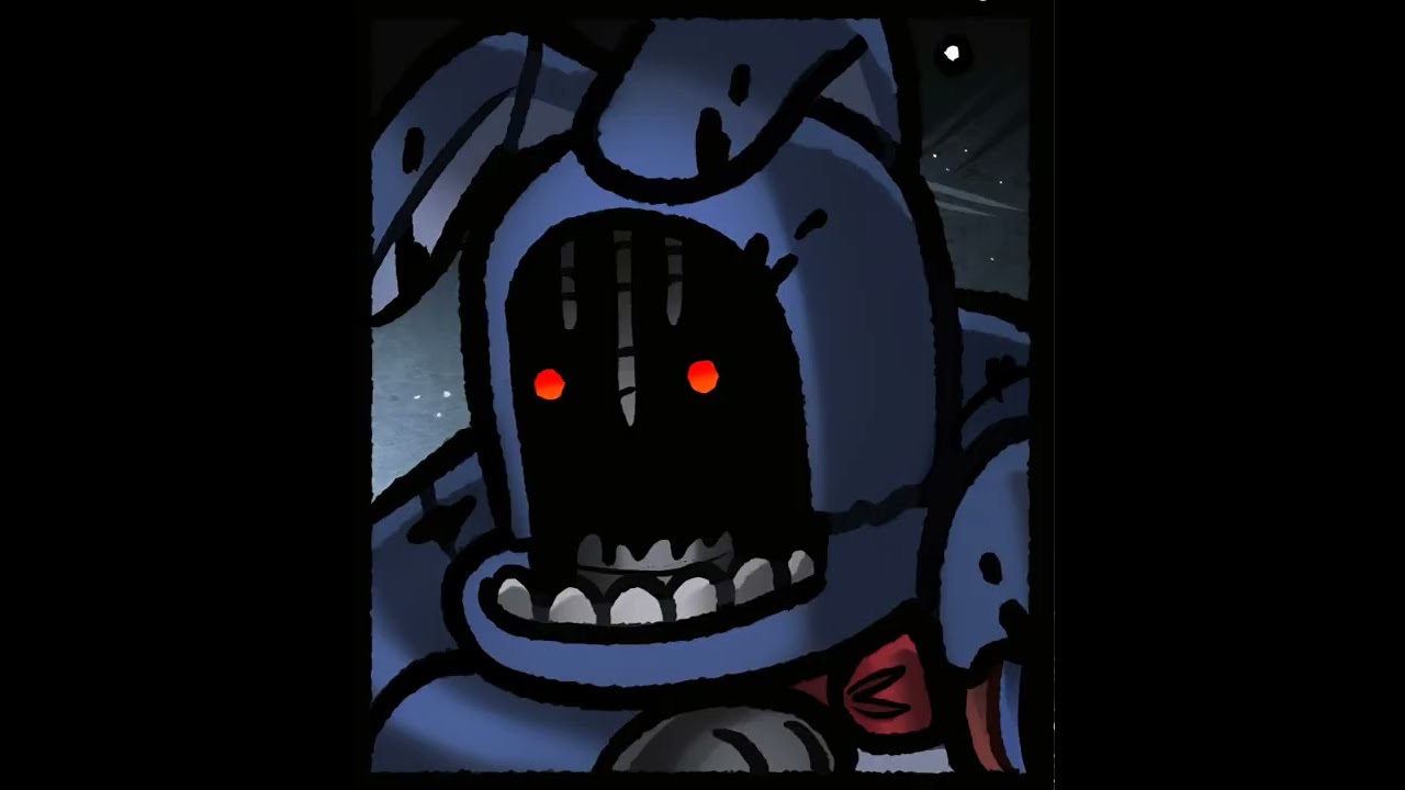 (FNAF 2 comic dub) Bonnie in the vent [Comic made by;ChloeImagination]
