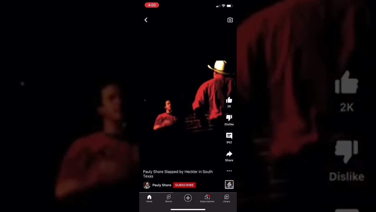 Pauly Shore gets slapped by hecklers in Texas.
