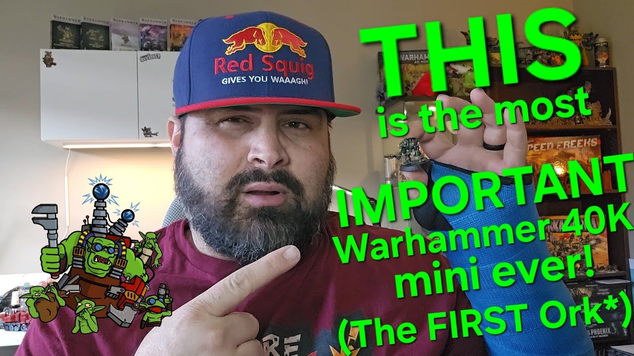 Это САМАЯ важная миниатюра Warhammer 40K всех времен: первая миниатюра 40k В ИСТОРИИ!
