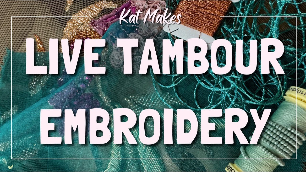 Tambour Embroidery: Fantasy Ballgown