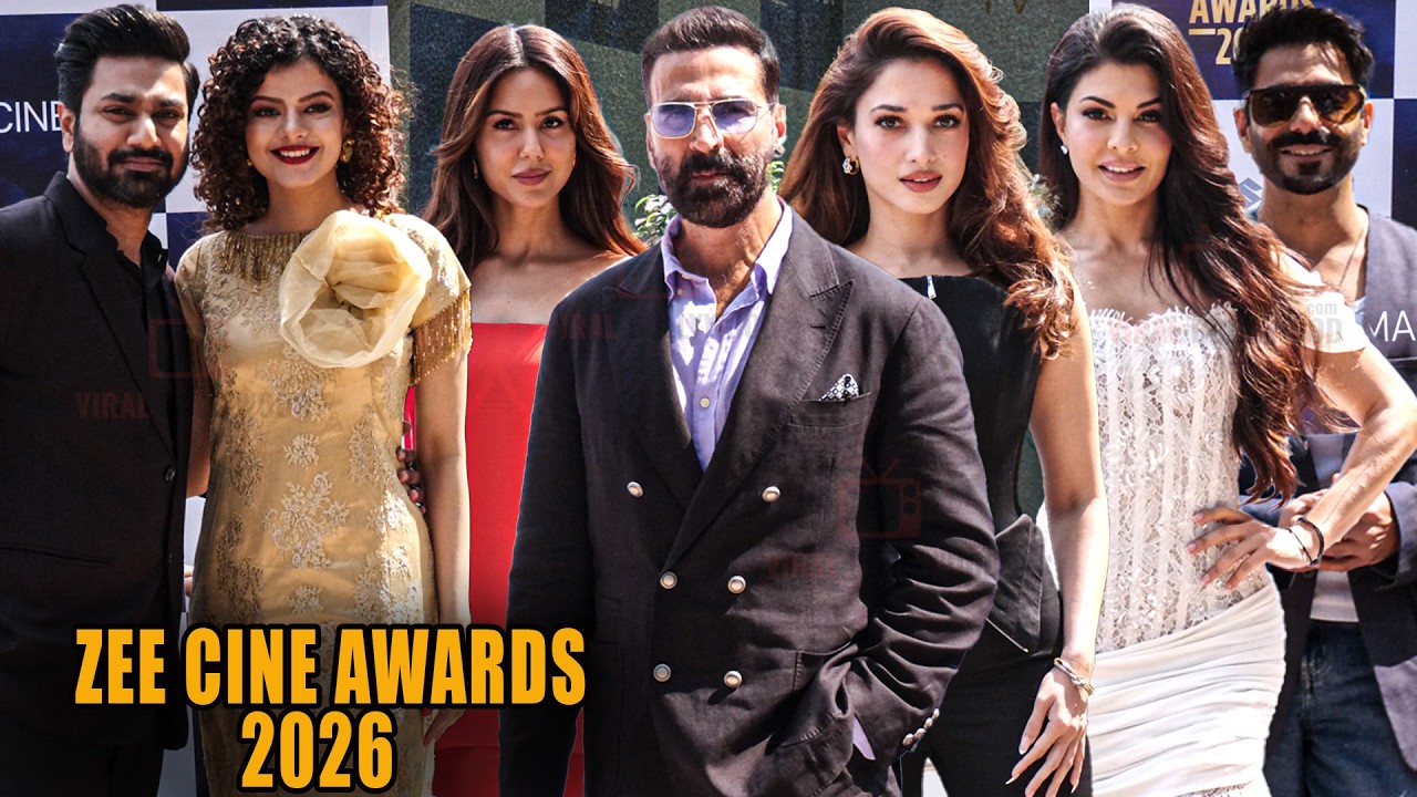 24th Zee Cine Awards 2026 | Akshay Kumar, Tamannaah, Sonam & Jacqueline