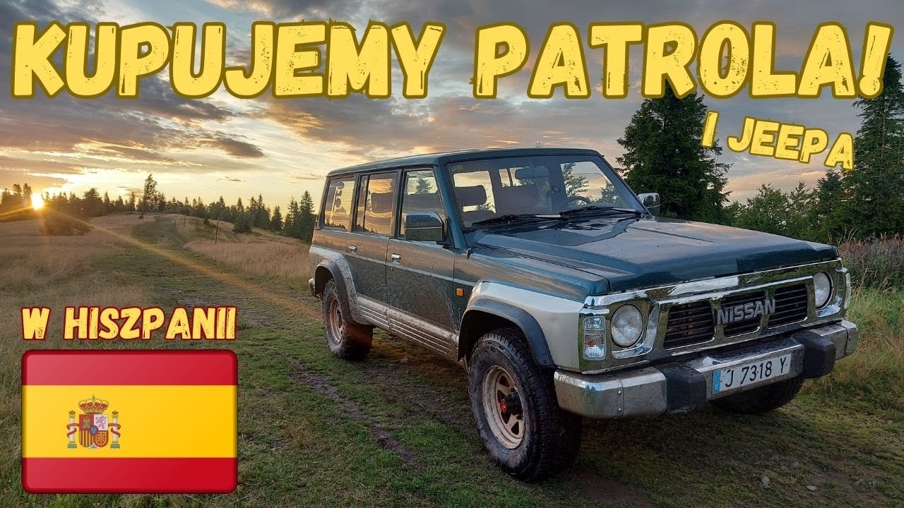 V#83 Patrol i Jeep z Hiszpanii + URBEX  opuszczonej fabryki Land Rover Santana Suzuki!
