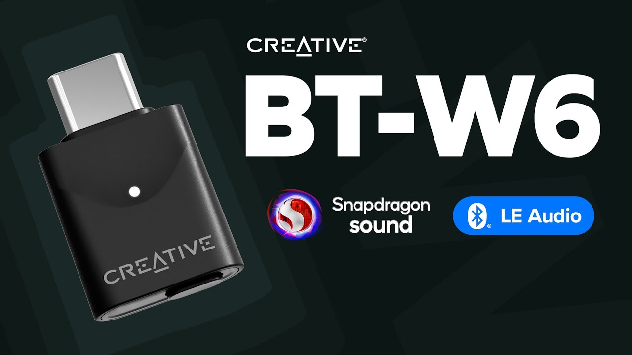 Creative BT-W6 &ndash; Your Ultimate Bluetooth Audio Upgrade
