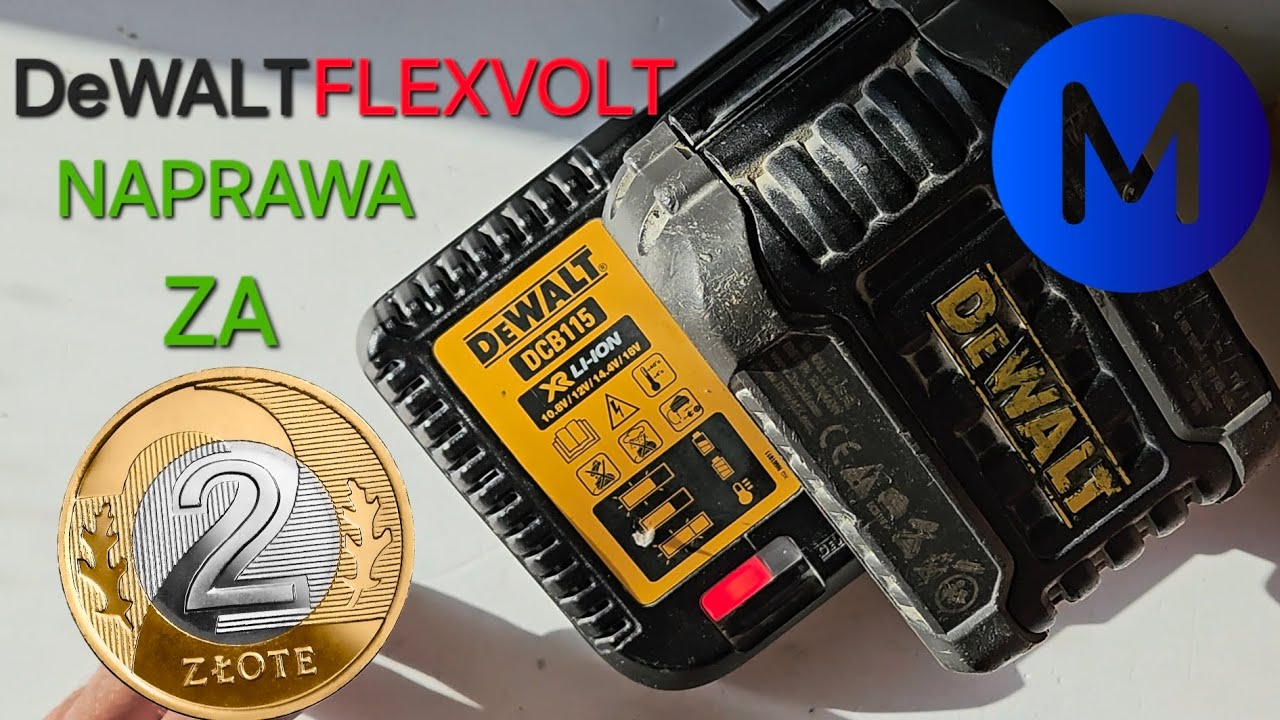 DeWALT FLEXVOLT PROSTA NAPRAWA
