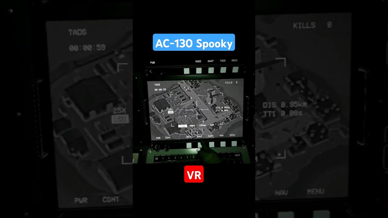 AC 130 joins the fight | #vr #gaming #milsim #shorts