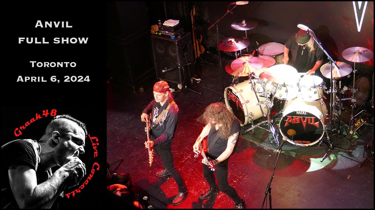 Anvil - full show - Toronto - April 6, 2024