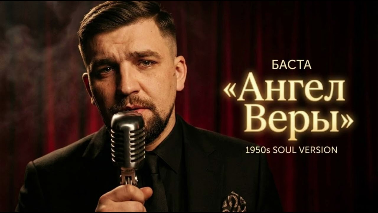 Баста и Полина Гагарина - Ангел веры (1950's Soul Version)