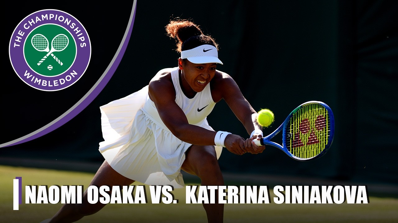 STRONG PERFORMANCE 💪 Naomi Osaka vs. Katerina Siniakova 👀 Second Round HIGHLIGHTS | Wimbledon 2025