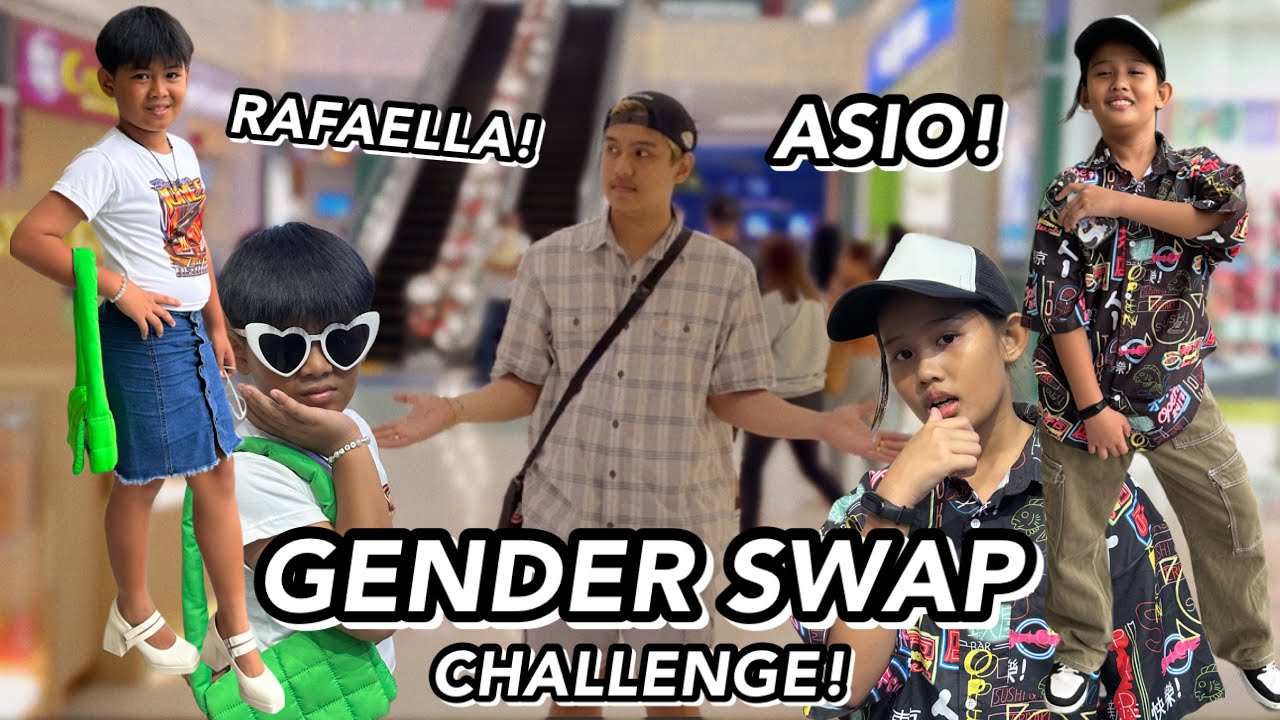 CHLOE & APANG GENDER SWAP CHALLENGE!! (LAPTRIP! ANYARE?!) | Grae and Chloe