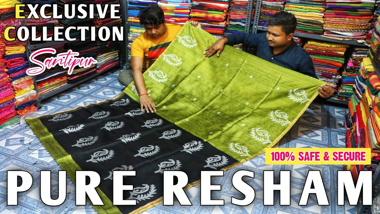 Pure Resham, Lilen, Mercerised Cotton, Khadi Cotton, Handloom Saree Manufacturer & Wholesaler
