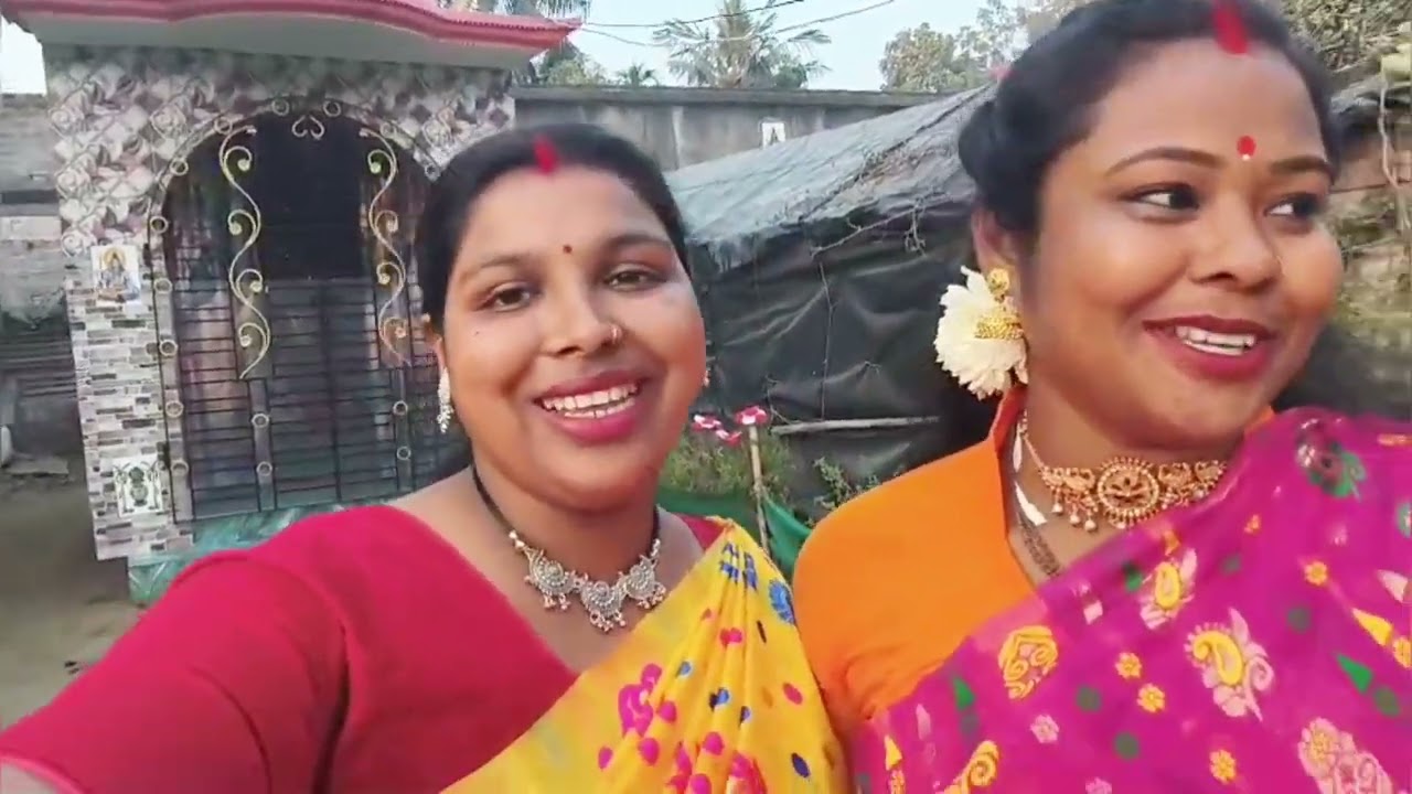 আজ সবাই মিলে গেলাম গঙ্গা বরণে খুব আনন্দ ও করলাম ll Sangita vlog 