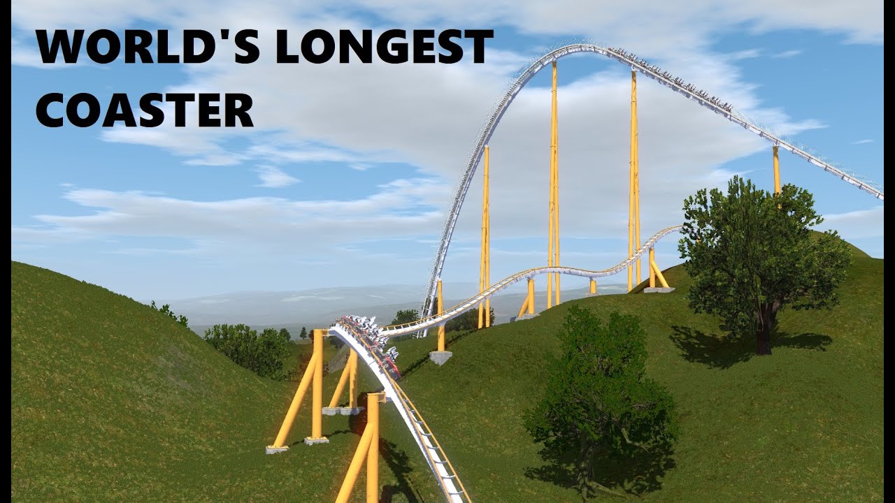 NoLimits 2 - Condor Mountain Coaster - World's Longest Coaster!