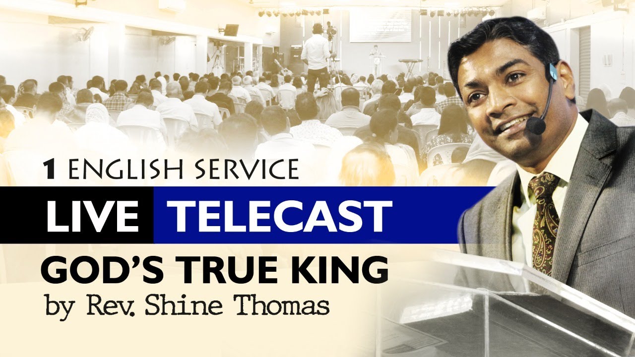 LIVE | Pre-recorded English Service 1 | Online English Church | Sunday Worship Online
