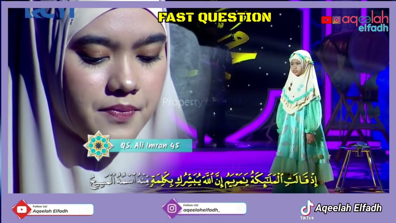PERJALANAN AQEELAH JUARA HAFIZ INDONESIA 2021