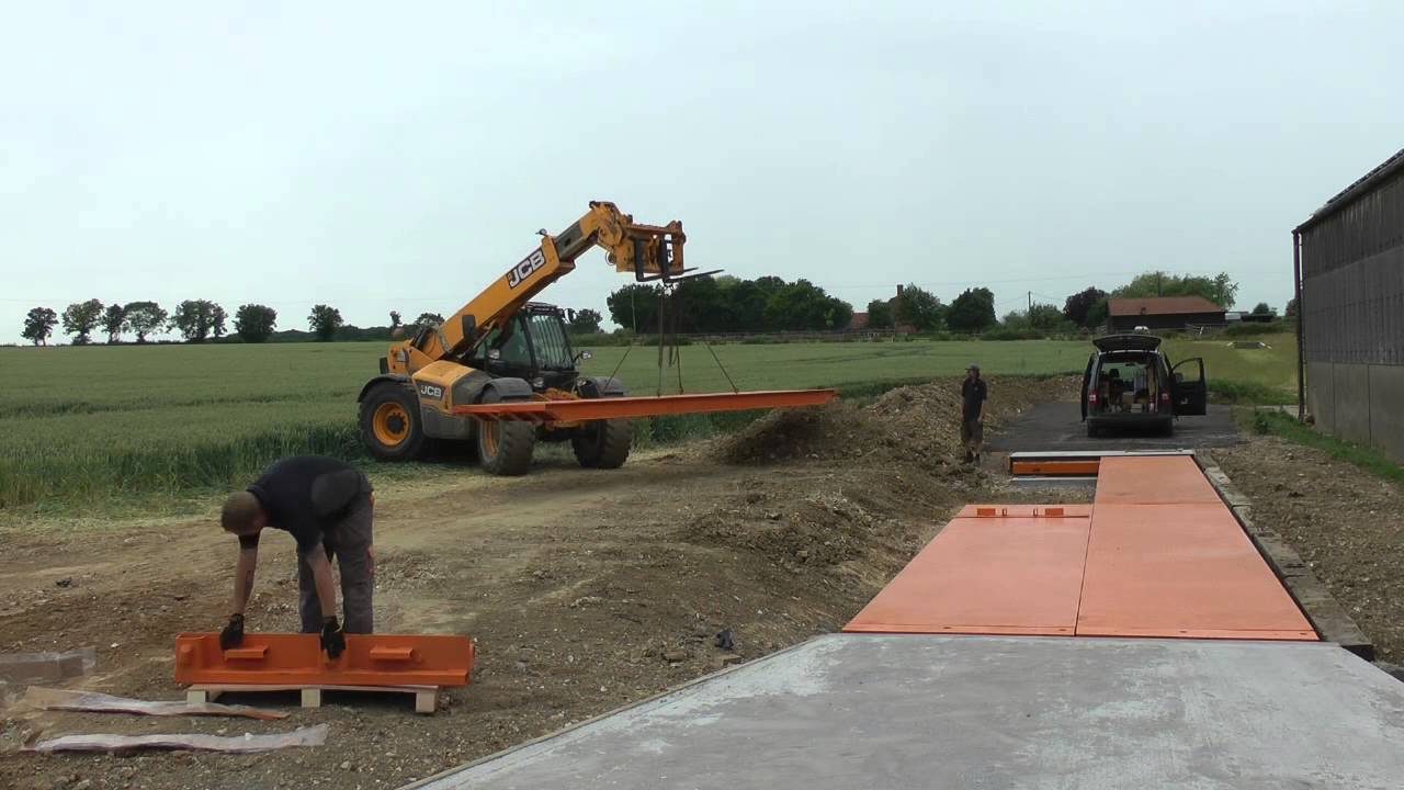 Weighbridge Installation Timelapse