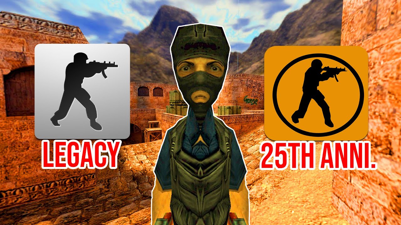 Diferencias entre CS 1.6 LEGACY y CS 1.6 ANIVERSARIO [STEAM 9.99$]